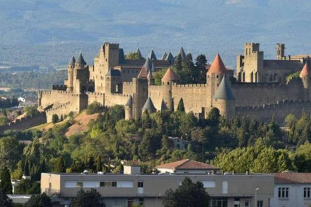 La Halte Du Canal Carcassonne Exteriör bild